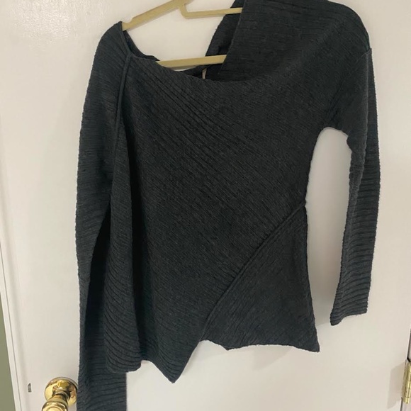 Free People Love and Harmony Asymmetrical Sweater - Picture 5 of 7